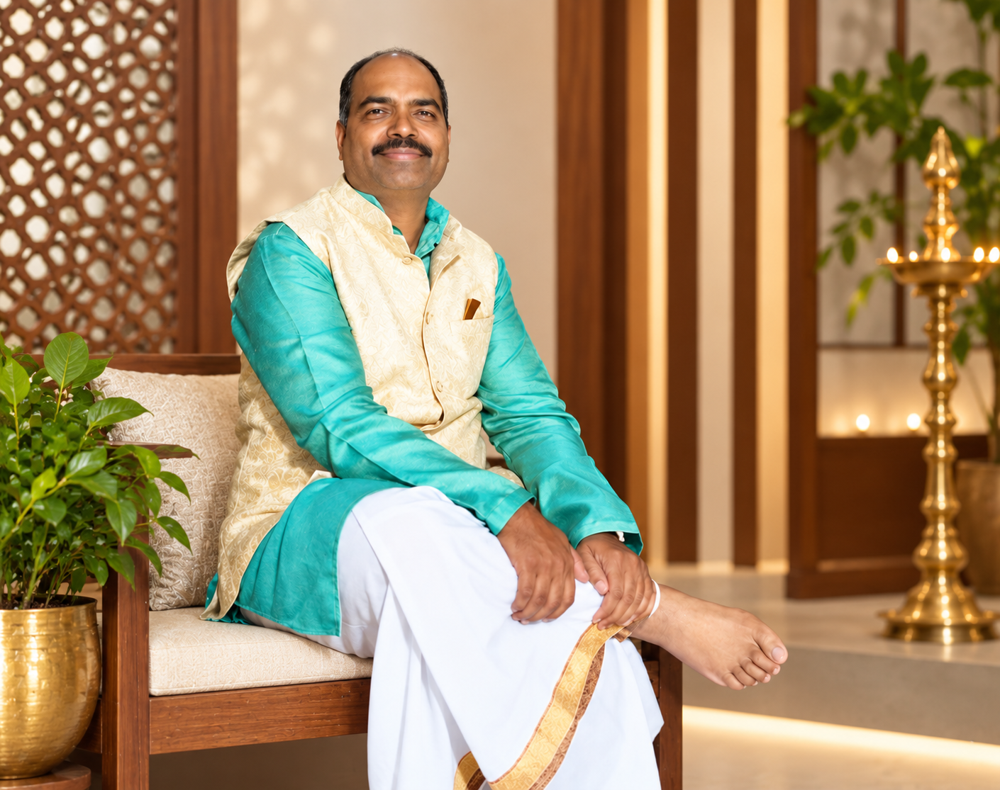 Pandit Rajesh Bhat, Vedic priest and astrologer in Pune